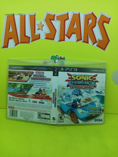 Sonic All Stars Racing Transformed Ps3