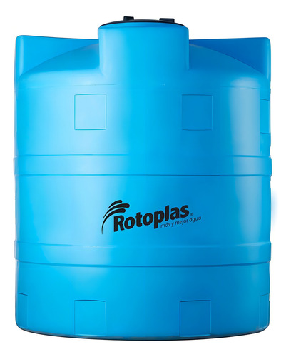 Tanque de agua Rotoplas CISTERNA Cisterna Estándar vertical polietileno 1300L celeste de 1.45 m x 1.1 m
