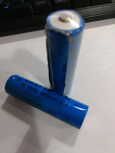 Bateria Ultra Fire Tr 18650 3000ma 3.7v Kit Com 2 Unidades