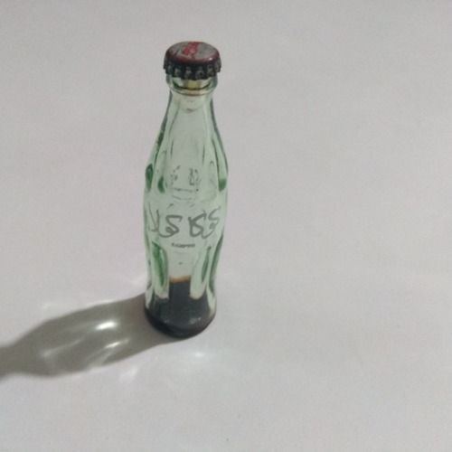 Coca Cola Egipto Vacía Botella De Vidrio Mini 