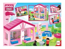 Comprar Casa De Muñecas Bloques Antex Construccion Bloques Rosa