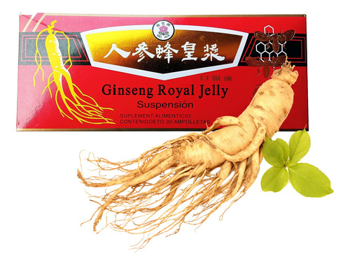Mei Hua Ginseng Royal Jelly Sanjing 10 Ampolletas De 10ml