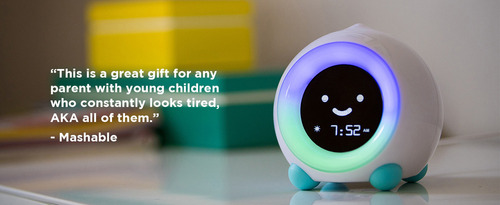Reloj Despertador Inteligente Con Carga Usb, Luz Led De Audi