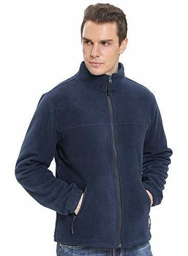 Ilovesia Chaqueta Polar Para Hombre Con Cremallera Frontal C