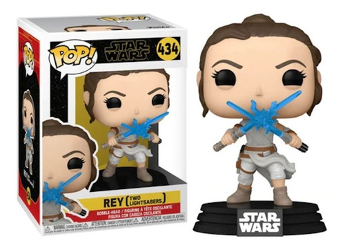 Funko Pop Original Star Wars: Rey (two Lightsabers) (434)