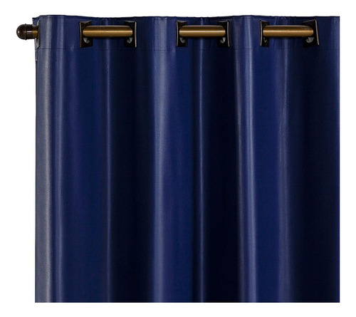 Cortina Blackout Pvc 2,80 M X 1,80 M - Azul Marinho