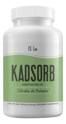Kadsorb- Potasio- Producto Oficial Naturalslim Frank Suárez Sabor N/A