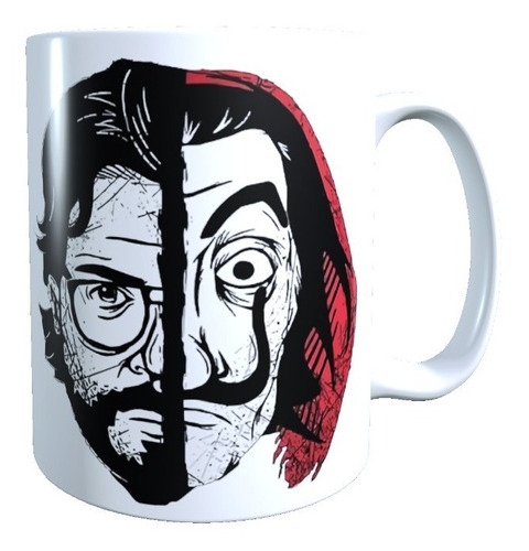 Tazón - Taza Diseño Casa De Papel, Profesor