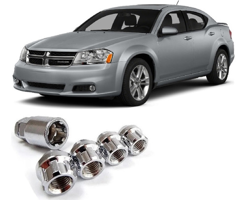 Tuercas Seguridad 12x1.5 Dodge Avenger 2007-14 Envio Gratis