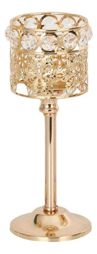 3 Candle Holders With European Crystal Candlesticks For