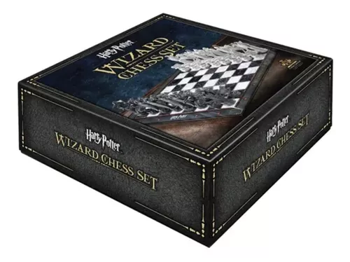 Jogo De Xadrez Harry Potter Original Noble Collection Import