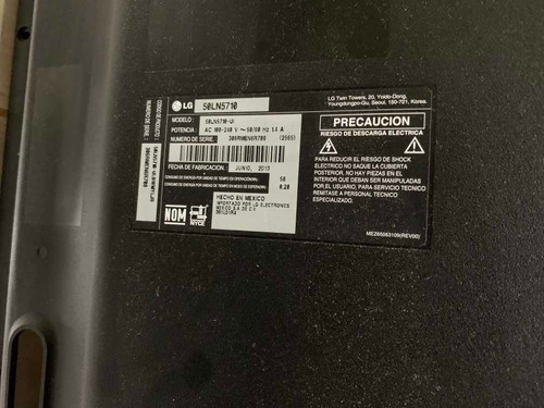 Botones Y Receptor Infrarrojo Lg 50ln5710 (Usado)