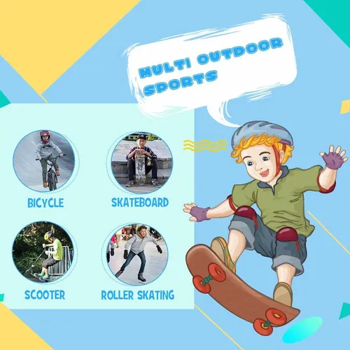 Jbm Niños Niño Rodilleras Y Coderas Con Muñequeras ...