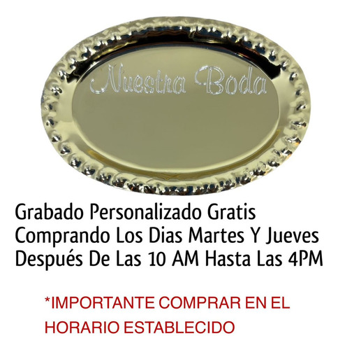 Arras Matrimoniales Boda Madera De Caoba Moneda Con Zirconia