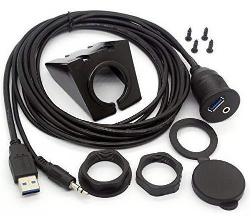 Cable De Montaje Empotrado Usb 30 - Cable Usb 30 Y Ext Aux M