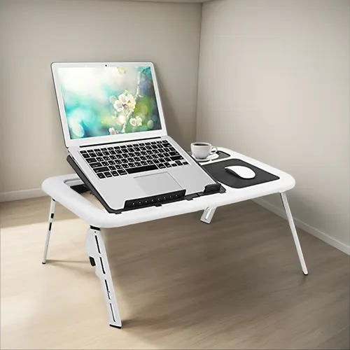 Escritorio Portátil Cocoarm Con Ventiladores Usb Y Soporte P
