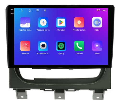 Multimidia Fiat Palio 13/19 9p Android Carplay 4/64gb + Ré