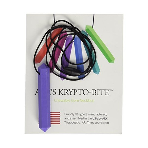 -bite Krypto Xxt Masticable Collar De La Gema De Arca Chew J