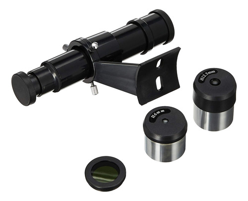 Kit De Accesorios Para Telescopio Firstscope Color Negro Color