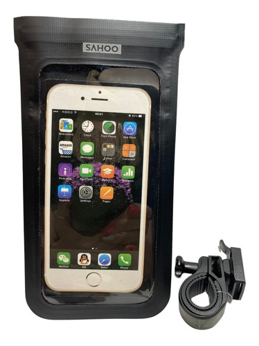 Porta Celular Sahoo Impermeable Manubrio-moto/bici-eggobike