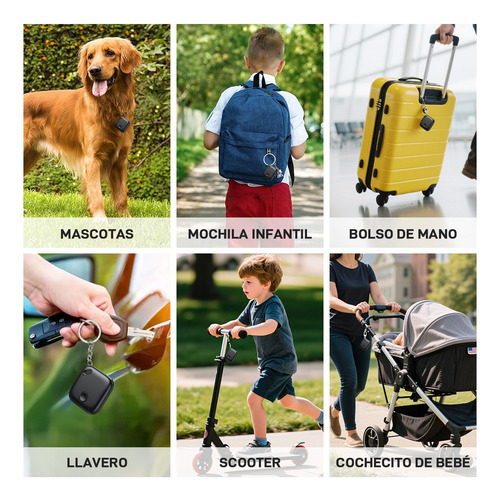 Localizador Bluetooth Smart Tag Rastreador Compatible Apple