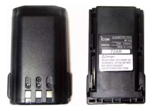 Bateria Para Radio Icom  Bp232 Pt Li Ion