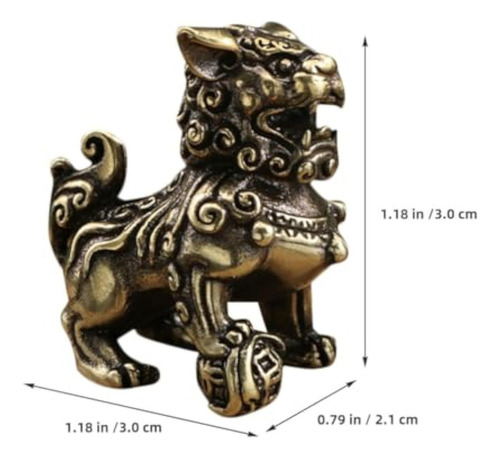 . 1 Par De Estatuas De Leones Guardianes De Perros Fu 2024