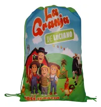 Comprar Cotillones Tula Infantil Bolsos Granja De Zenon-  3 Unidades