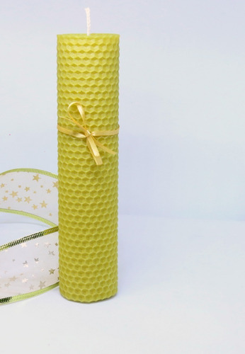 Imagen 3 de 5 de Pack 6 Velas Ecológicas 100% Cera De Abeja