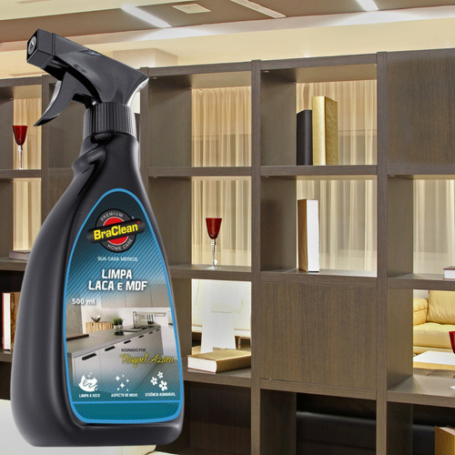 Limpa Laca E Mdf 500 Ml Braclean Linha Premium Raquel Azara