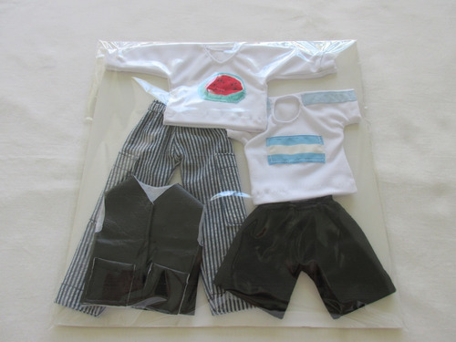 Equipo De Argentina Y Más- Ropa Compatible C/ Kens O Similar