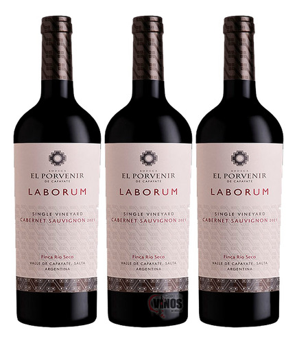 Vino Laborum Single Vineyard Cabernet Sauvignon Porvenir X3