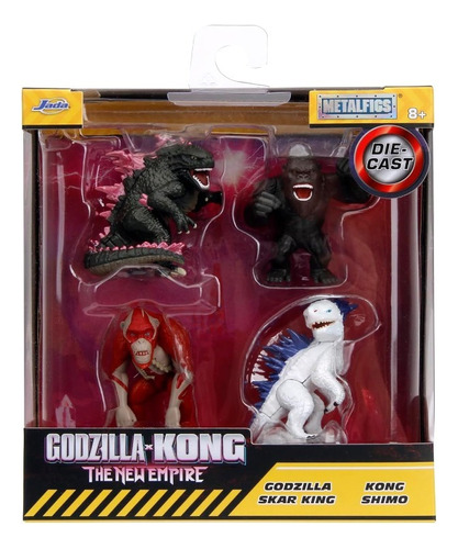 Godzilla X Kong The New Empire Figuras Set 4 2024