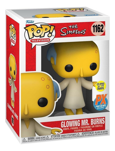 Funko Pop Homero Simpson (glowing Mr. Burns 1162)