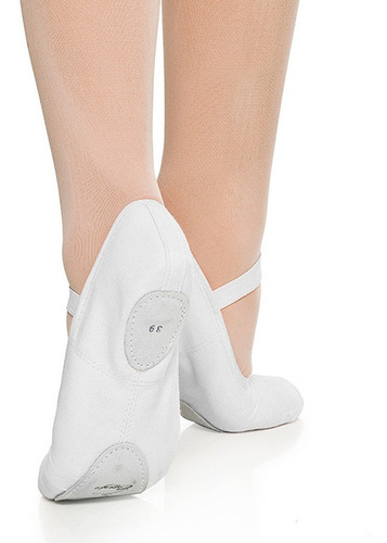 Sapatilha Ballet Meia Ponta Em Lona Capezio - 252a