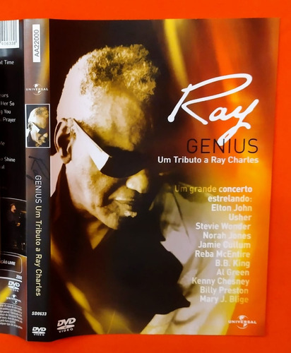 Dvd Ray Genius Um Tributo A Ray Charles