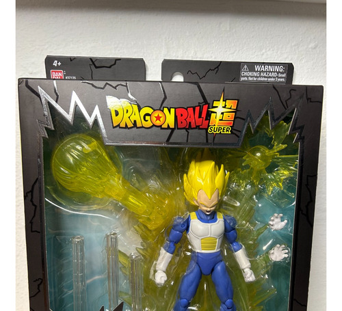 Figura Vegeta Super Saiyan Dragon Stars Bandai Power Up Dbs