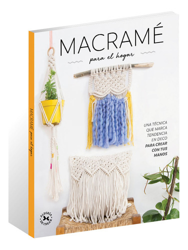 Libro De Manualidades Macrame Para El Hogar