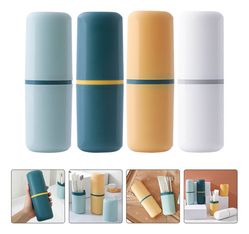 Nuevo Funda De Viaje Para Cepillos De Dientes, Vaso De