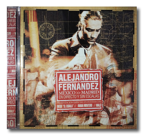 Alejandro Fernandez - Mexico / Madrid - Cd