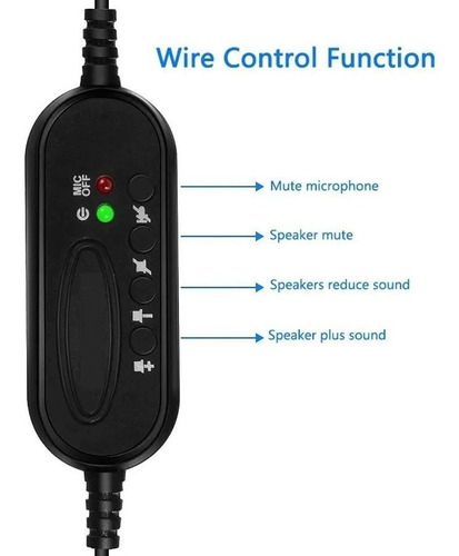 Imagen 2 de 2 de Auriculares Con Mic Gaming Conferencia Pc Ps4 Jetion Jet108u