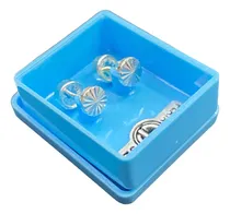 Comprar Aros Abridores Plata 925 Facetado Bebé Recien Nacido