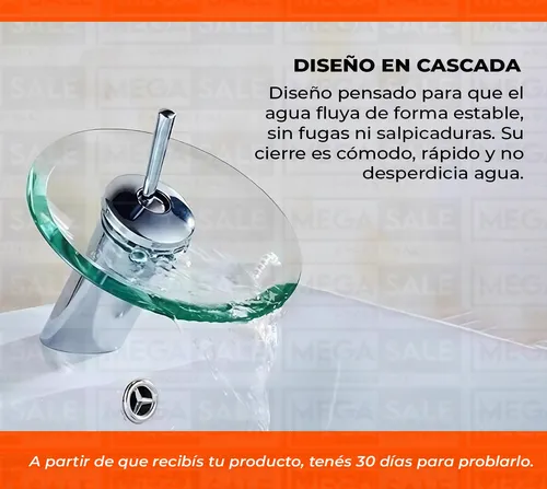 Monocomando cascada hotsell