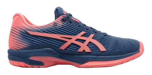 Tenis Asics Mujer Azul Solution Speed 1042a002410