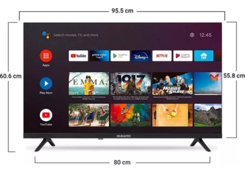 Smart Tv 43 43uhd5658 Panavox  (repuesto)