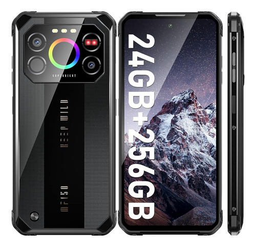 Iiif150 Air1 Ultra+ 24gb (12+12)/256gb, 6.8  Fhd+ 120hz 64mp+24mp Night Vision Android 12 Phone, 7000mah (30w)