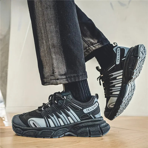 Zapatillas Deportivas Para Correr Para Hombre, Zapatillas Casuales Transpirables
