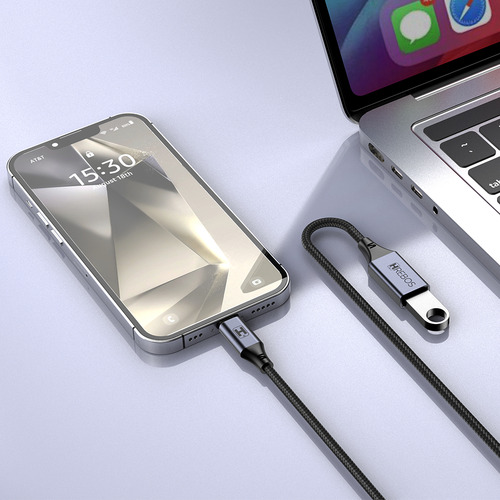Cabo Extensor 2 Metros Usb-c Macho X Usb-a Fêmea Dados Carga Cor Preto