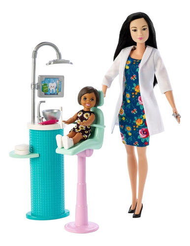 Barbie Careers, Dentista Con Bebé