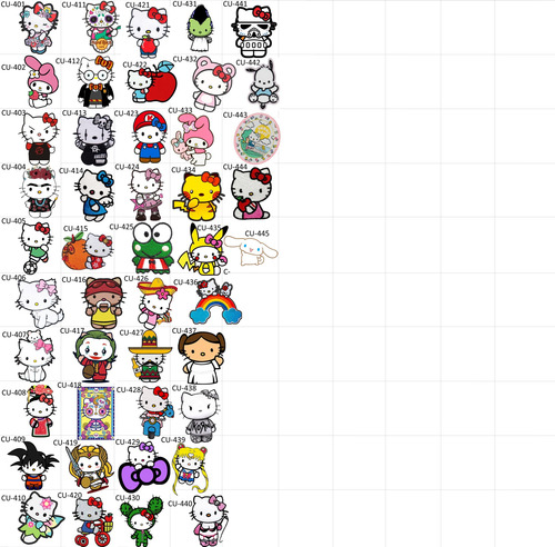 15 Parches Sticker Tela Escoger Celular Rock Metal Hello Bad
